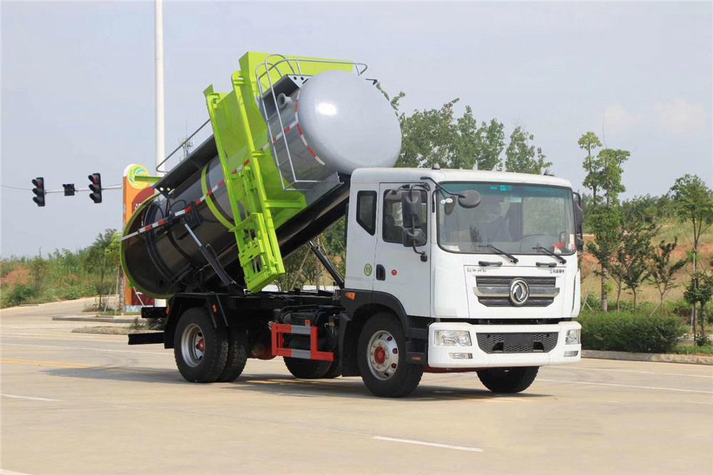 國(guó)六8.5方東風(fēng)D9 餐廚垃圾車(chē)